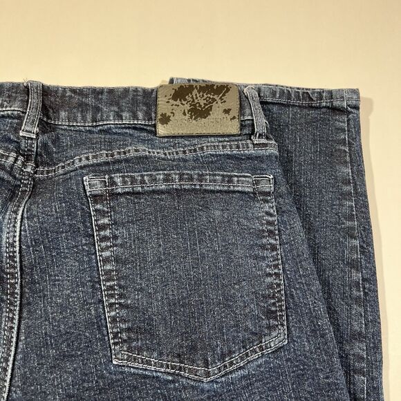 Ash & Erie Slim Straight Blue Jeans Denim Short Inseam Men's 36x27 - Picture 11 of 13
